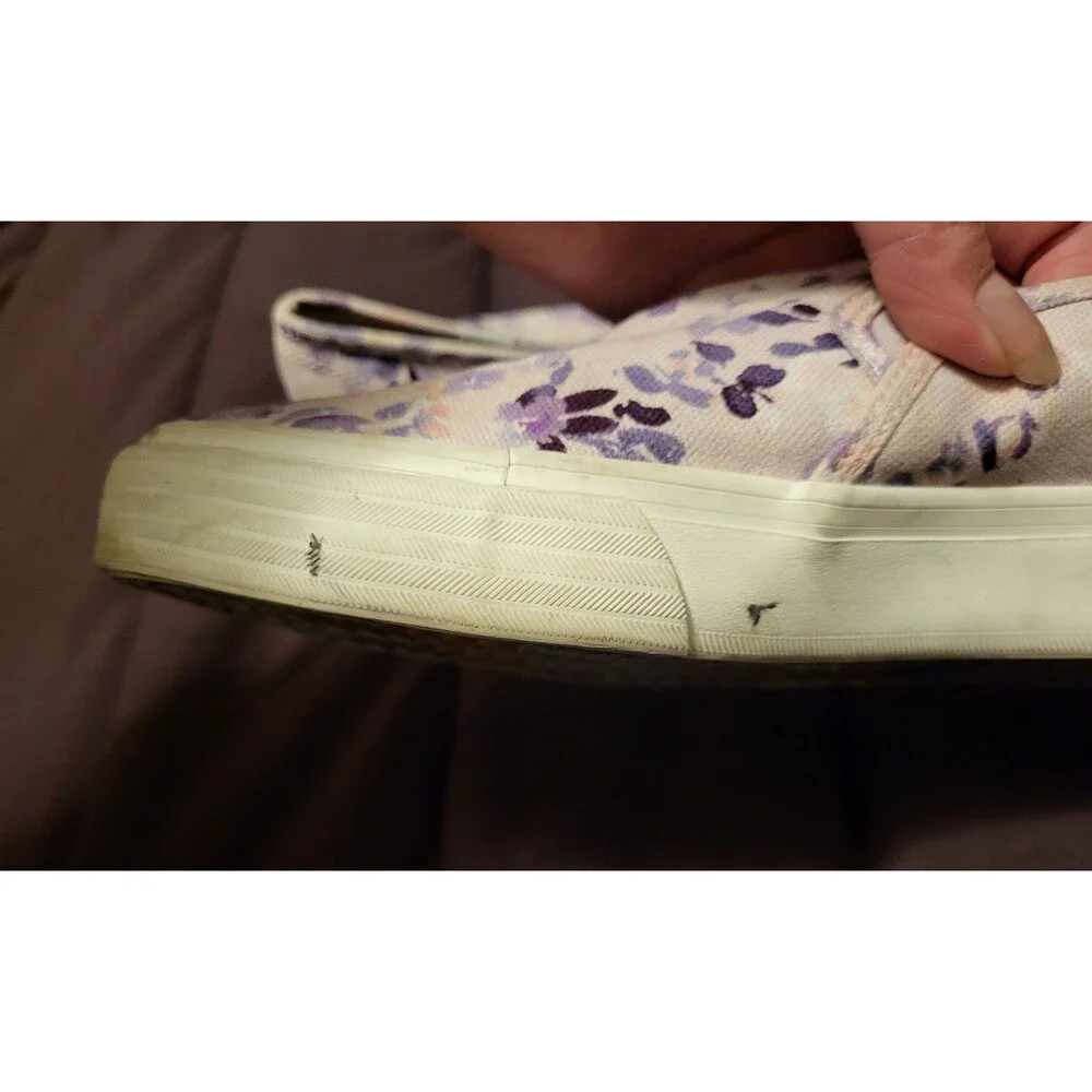 Keds Womens Floral Slip On Shoes Size 11